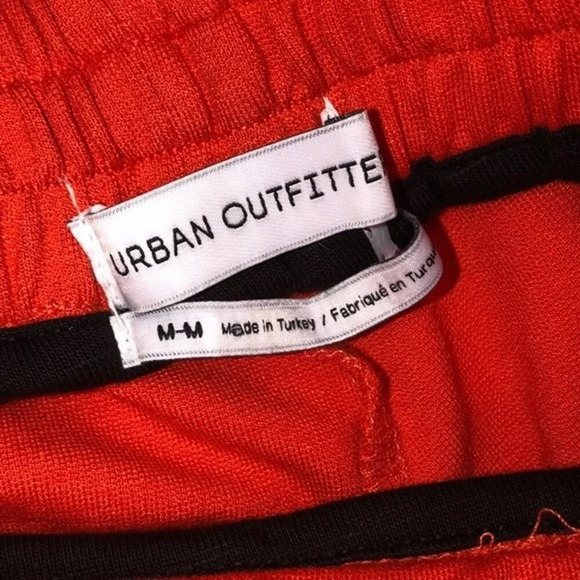 Urban Outfitters size medium orange stripe pants - Picture 6 of 7